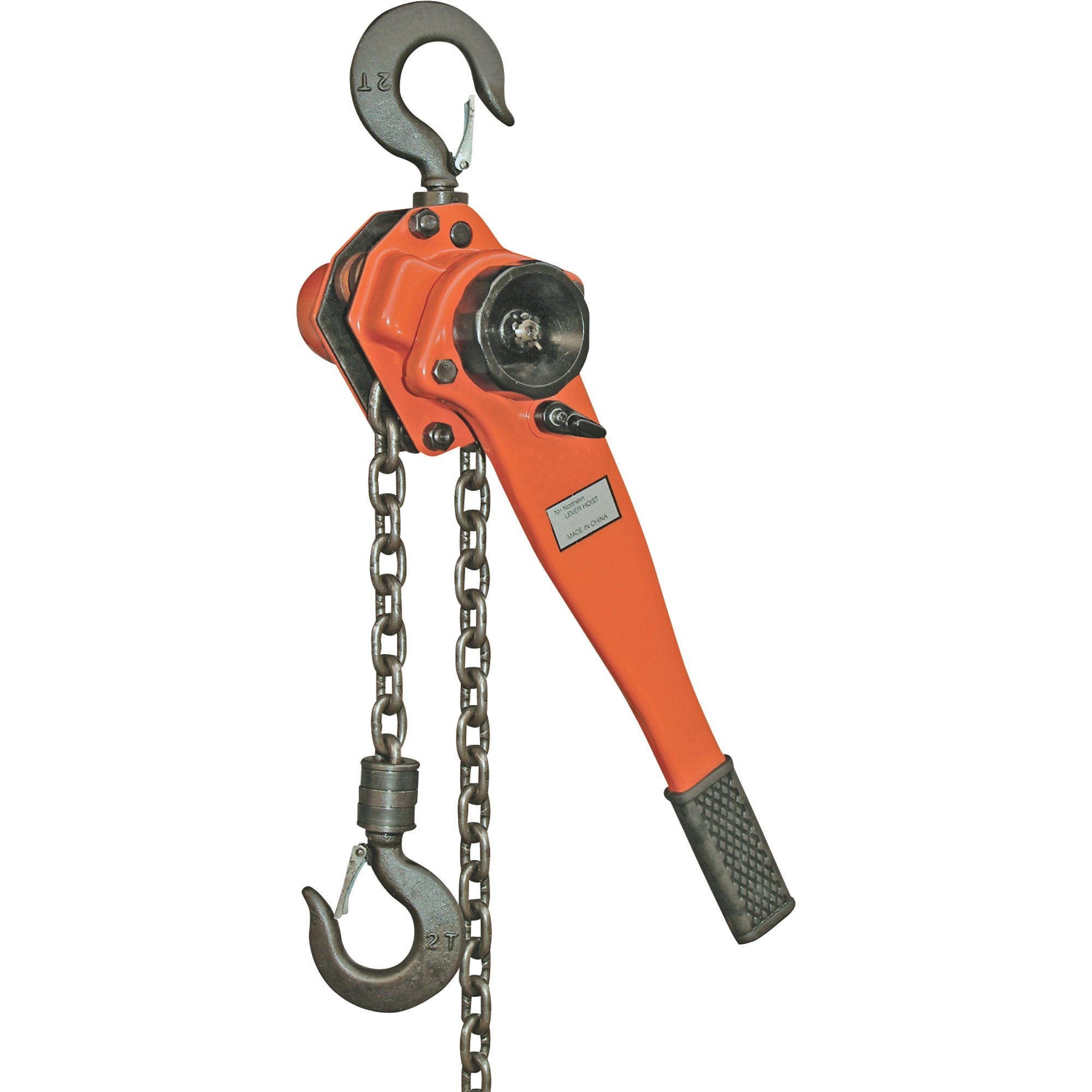 Northern Industrial High Capacity Lever Chain Hoist — 3-Ton Lift Capacity